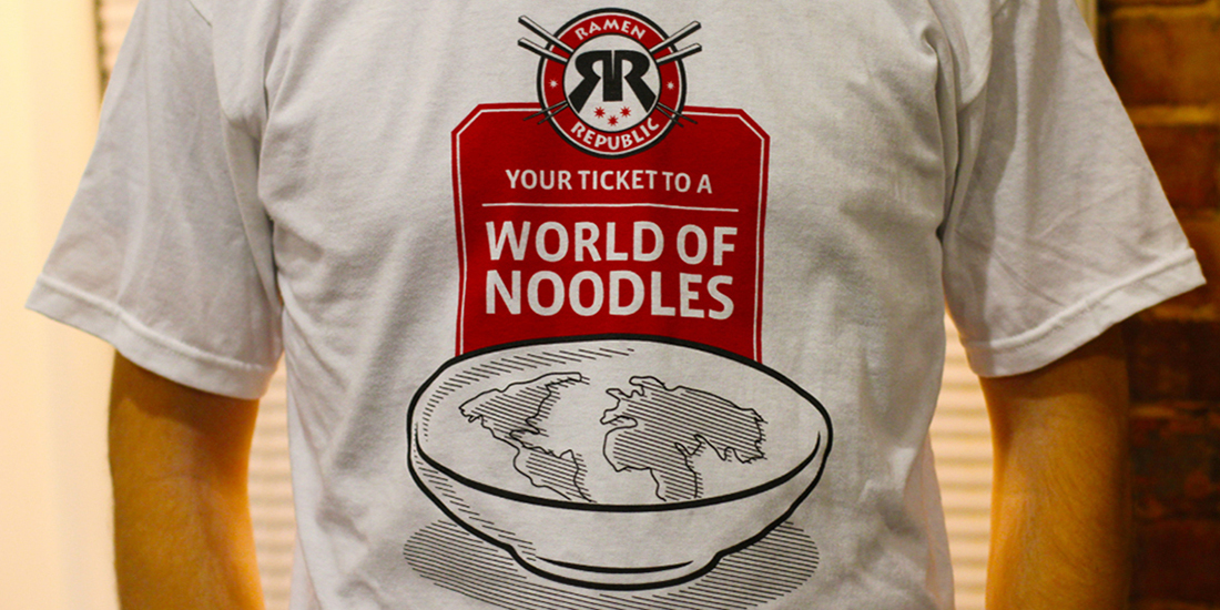 T-Shirt design for Ramen Republic.
