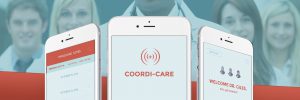 Coordi-Care mobile app banner graphic - Square 205 Website Design & Marketing Agency in Denton, Texas