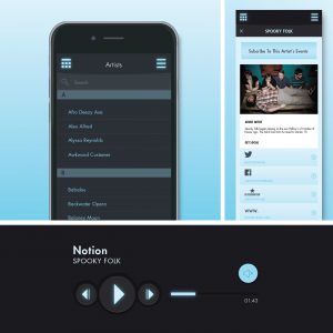 Denton Radio app development - Square 205 Website Design & Marketing Agency in Denton, Texas