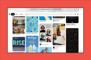 Pinterest feed screenshot