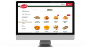 EatZi's bread web page design mockup on desktop - Square 205 Website Design & Marketing Agency in Denton, Texas