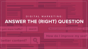 SEO Answering the Right Question - Square 205 Website Design & Marketing Agency in Denton, Texas