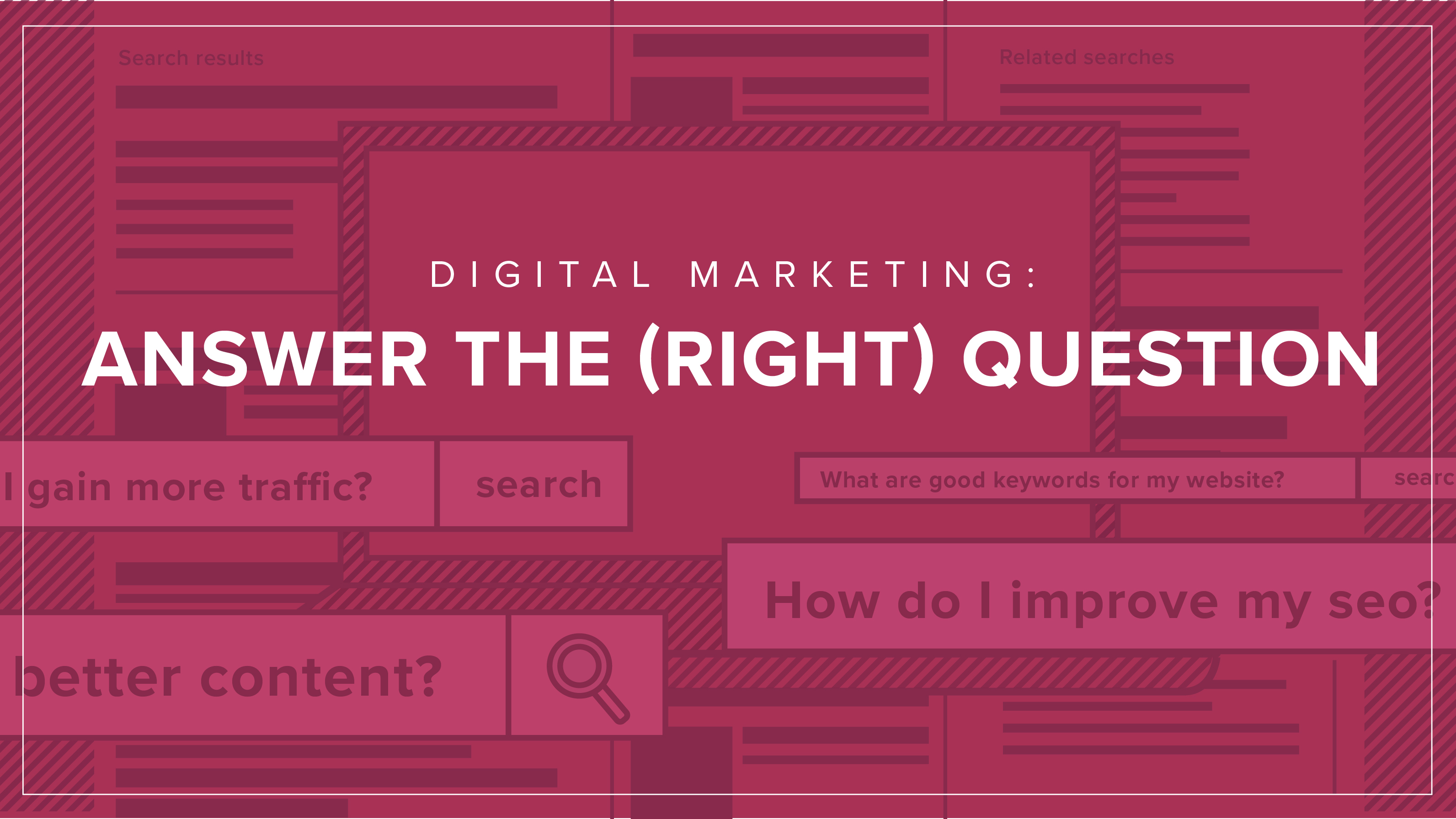 SEO Answering the Right Question - Square 205 Website Design & Marketing Agency in Denton, Texas