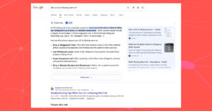 Generative AI results for HVAC queries in the SERPs
