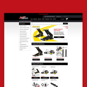 Premium Supply Shopify eCommerce website development - Square 205 Website Design & Marketing Agency in Denton, Texas